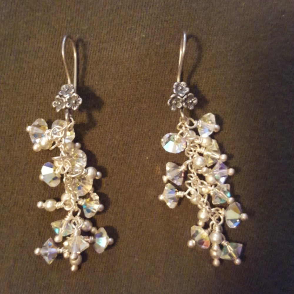 Crystal Earrings - Great for Wedding!